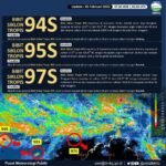 Tiga bibit Siklon terdeteksi. (Foto: Google).