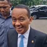 Menteri ESDM, Bahlil Lahadalia.
