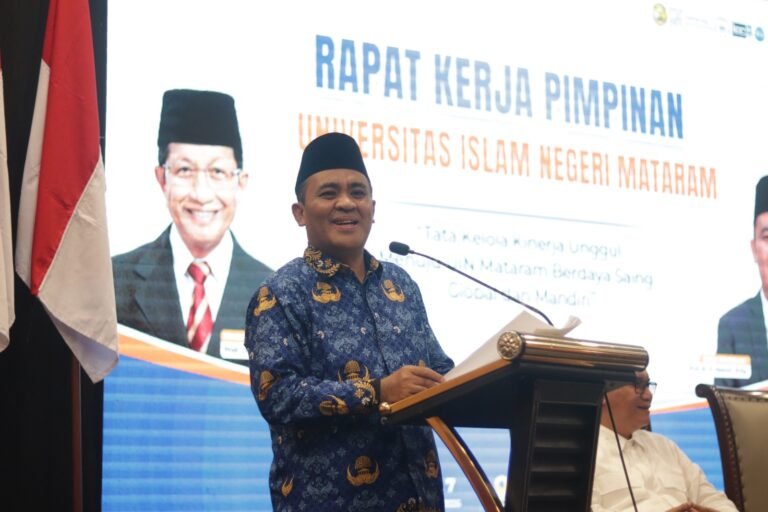 Rektor UIN Mataram di Renstra 2026. Foto: Lomboknusa/Ist.