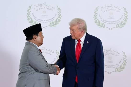 Prabowo dan Trump. Foto: Sekretariat Negara